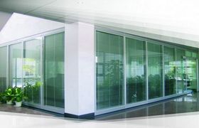 Guarda corpo aço inox com vidro