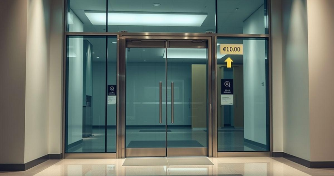 Porta de Vidro Automática Preço Atraente