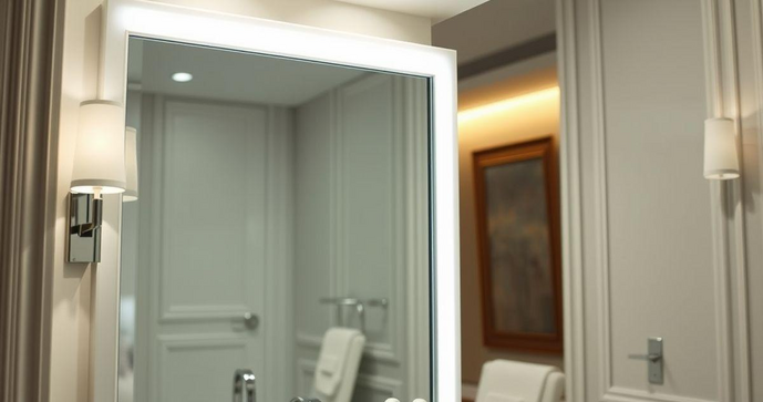 Espelho Bisotado para Banheiro: Elegância e Estilo
