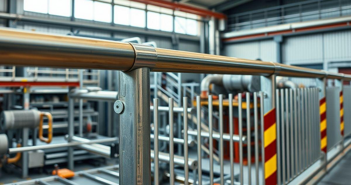 Guarda corpo industrial como garantir segurança e conformidade