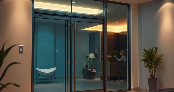Como a Automatização de Porta de Vidro Pode Transformar Seu Espaço