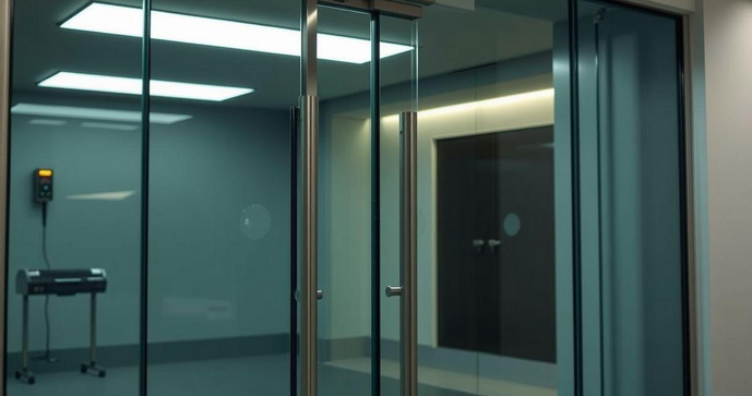 Porta de vidro automática com sensor transforma seu espaço com tecnologia