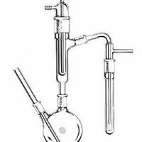 Equipamentos de vidro para laboratório